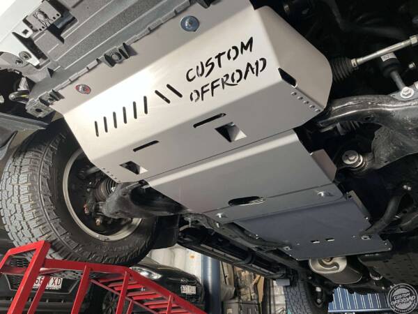underbody protection to suit the toyota prado 150 bash plate combos