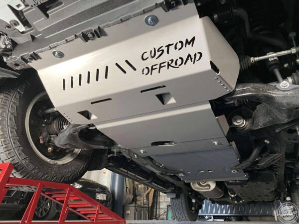 underbody protection to suit the toyota prado 150 bash plate combos