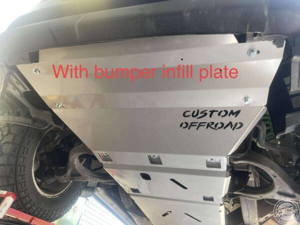 ssangyong musso bash plates skid plate underbody protection uvp (11)