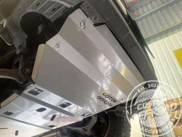 ssangyong musso bash plates skid plate underbody protection uvp (9)