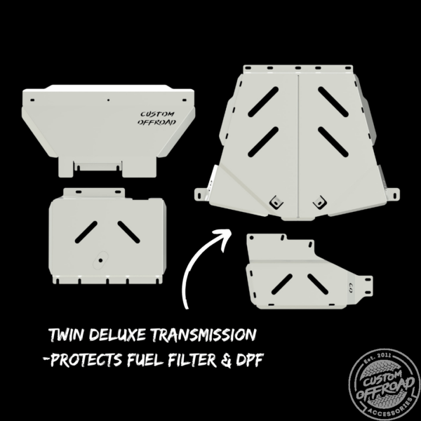 twin deluxe transmission protects fuel filter & dpf